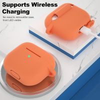 Оранжевый силиконовый чехол Protective Silicone для AirPods 3