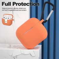 Оранжевый силиконовый чехол Protective Silicone для AirPods 3