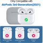 Серый силиконовый чехол Protective Silicone для AirPods 3