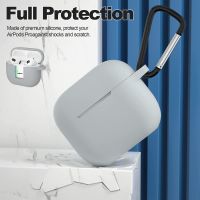 Серый силиконовый чехол Protective Silicone для AirPods 3