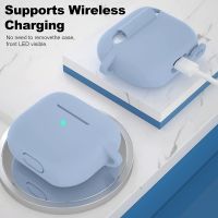 Синий-джинсовый силиконовый чехол Protective Silicone для AirPods 3
