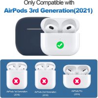 Тёмно-синий силиконовый чехол Protective Silicone для AirPods 3