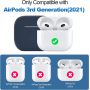 Тёмно-синий силиконовый чехол Protective Silicone для AirPods 3