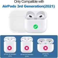 Светлый силиконовый чехол Protective Silicone для AirPods 3