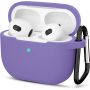 Лавандово-фиолетовый силиконовый чехол Protective Silicone для AirPods 3
