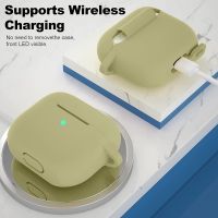 Армейский зелёный силиконовый чехол Protective Silicone для AirPods 3