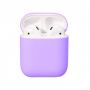 Чехол Soft Touch для AirPods 2 (фиолетовый) 