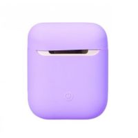 Чехол Soft Touch для AirPods 2 (фиолетовый) 