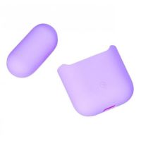 Чехол Soft Touch для AirPods 2 (фиолетовый) 