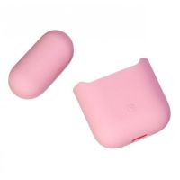 Чехол Soft Touch для AirPods 2 (розовый) 
