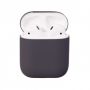 Чехол Soft Touch для AirPods 2 (серый) 