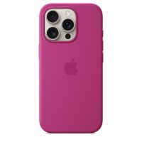 Чехол силиконовый Silicone Case с MagSafe для iPhone 16 Pro, "Fuchsia"