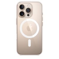 Чехол силиконовый для iPhone 16 Pro Max Clear Case with MagSafe