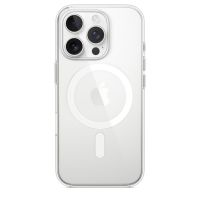 Чехол силиконовый для iPhone 16 Pro Max Clear Case with MagSafe