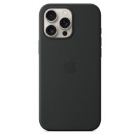 Чехол силиконовый Silicone Case с MagSafe для iPhone 16 Pro Max, "Black"