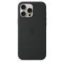 Чехол силиконовый Silicone Case с MagSafe для iPhone 16 Pro Max, "Black"