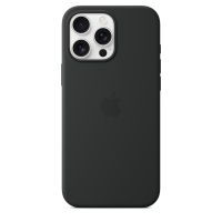 Чехол силиконовый Silicone Case с MagSafe для iPhone 16 Pro Max, "Black"