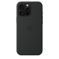Чехол силиконовый Silicone Case с MagSafe для iPhone 16 Pro Max, "Black"