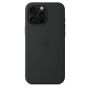 Чехол силиконовый Silicone Case с MagSafe для iPhone 16 Pro Max, "Black"