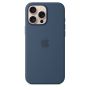 Чехол силиконовый Silicone Case с MagSafe для iPhone 16 Pro Max, "Denim"