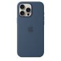 Чехол силиконовый Silicone Case с MagSafe для iPhone 16 Pro Max, "Denim"