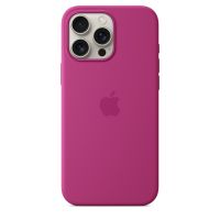 Чехол силиконовый Silicone Case с MagSafe для iPhone 16 Pro Max, "Fuchsia"