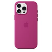 Чехол силиконовый Silicone Case с MagSafe для iPhone 16 Pro Max, "Fuchsia"
