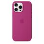 Чехол силиконовый Silicone Case с MagSafe для iPhone 16 Pro Max, "Fuchsia"