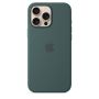 Чехол силиконовый Silicone Case с MagSafe для iPhone 16 Pro Max, "Lake Green"
