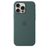 Чехол силиконовый Silicone Case с MagSafe для iPhone 16 Pro Max, "Lake Green"