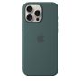 Чехол силиконовый Silicone Case с MagSafe для iPhone 16 Pro Max, "Lake Green"