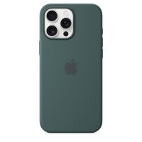 Чехол силиконовый Silicone Case с MagSafe для iPhone 16 Pro Max, "Lake Green"