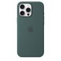 Чехол силиконовый Silicone Case с MagSafe для iPhone 16 Pro Max, "Lake Green"