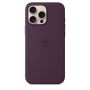 Чехол силиконовый Silicone Case с MagSafe для iPhone 16 Pro Max, "Plum"