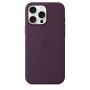 Чехол силиконовый Silicone Case с MagSafe для iPhone 16 Pro Max, "Plum"