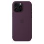 Чехол силиконовый Silicone Case с MagSafe для iPhone 16 Pro Max, "Plum"
