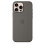Чехол силиконовый Silicone Case с MagSafe для iPhone 16 Pro Max, "Stone Gray"