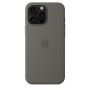 Чехол силиконовый Silicone Case с MagSafe для iPhone 16 Pro Max, "Stone Gray"
