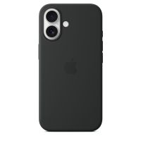 Чехол силиконовый чехол Silicone Case с MagSafe для iPhone 16, "Black"