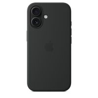 Чехол силиконовый чехол Silicone Case с MagSafe для iPhone 16, "Black"