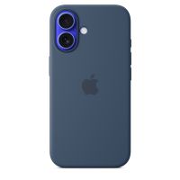 Чехол силиконовый чехол Silicone Case с MagSafe для iPhone 16, "Denim"
