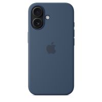 Чехол силиконовый чехол Silicone Case с MagSafe для iPhone 16, "Denim"