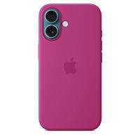 Чехол силиконовый чехол Silicone Case с MagSafe для iPhone 16, "Fuchsia"