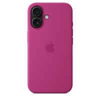 Чехол силиконовый чехол Silicone Case с MagSafe для iPhone 16, "Fuchsia"