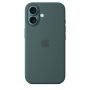 Чехол силиконовый чехол Silicone Case с MagSafe для iPhone 16, "Lake Green"