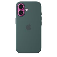 Чехол силиконовый чехол Silicone Case с MagSafe для iPhone 16, "Lake Green"