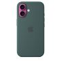 Чехол силиконовый чехол Silicone Case с MagSafe для iPhone 16, "Lake Green"