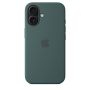 Чехол силиконовый чехол Silicone Case с MagSafe для iPhone 16, "Lake Green"