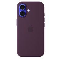Чехол силиконовый чехол Silicone Case с MagSafe для iPhone 16, "Plum"