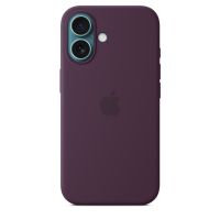 Чехол силиконовый чехол Silicone Case с MagSafe для iPhone 16, "Plum"